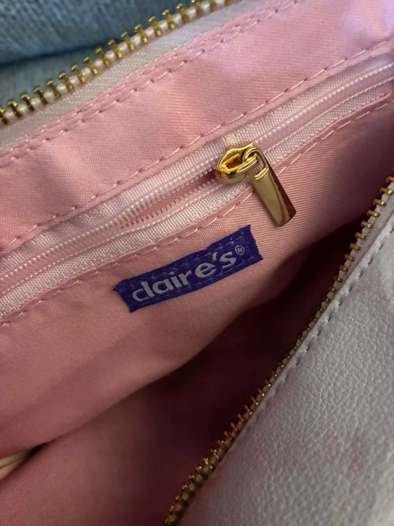 Claires Marble Pink Crossbody Bag | Elegant Women’s Shoulder Purse | Adjustable Strap