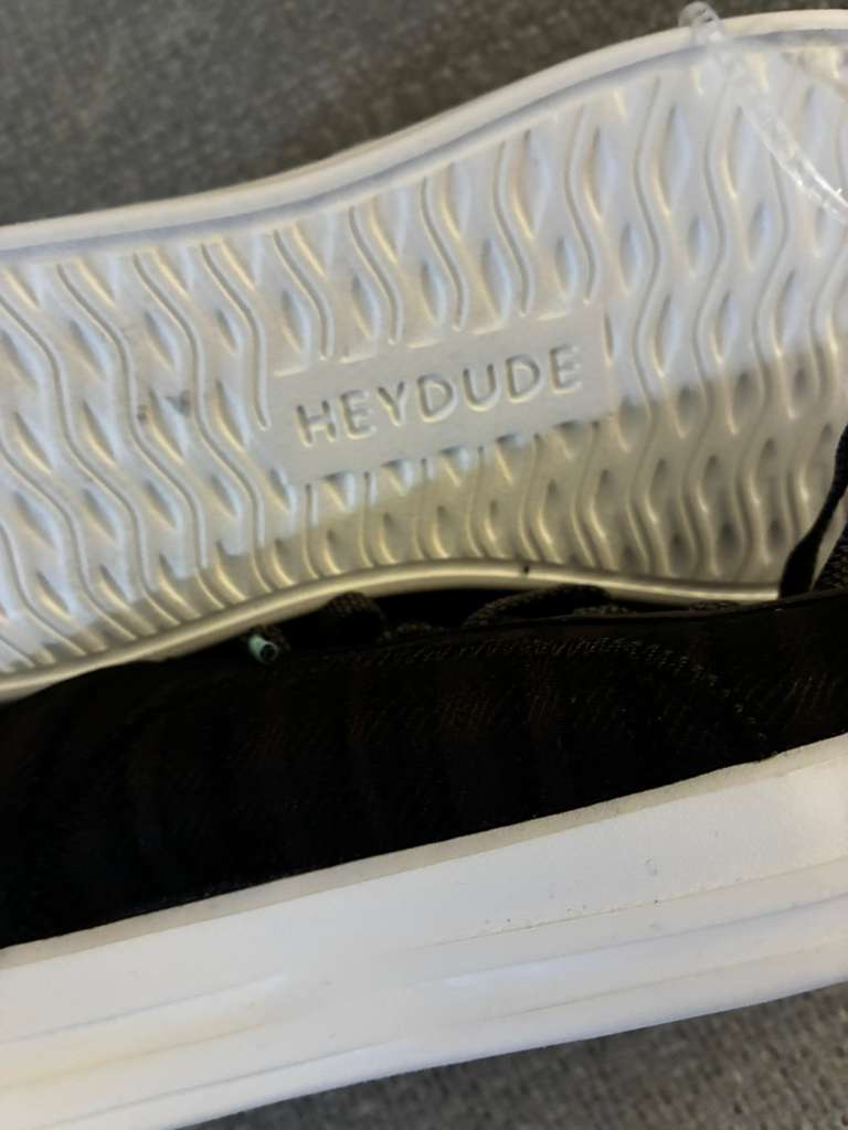 Hey Dude Women’s Size 9 Sneakers | Lightweight Comfort Shoes | Casual Slip-On Lace Style NEW